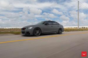 2016 BMW 328i Sedan on Vossen Wheels VFS-6)