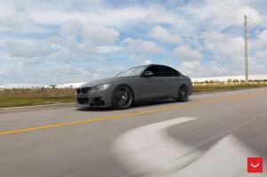 2016 BMW 328i Sedan on Vossen Wheels VFS-6)