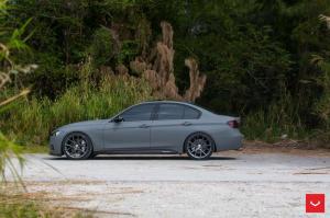 2016 BMW 328i Sedan on Vossen Wheels VFS-6)