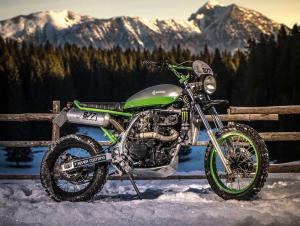 2014 Kawasaki KLR650 Monster Tracker by 7seven Customs