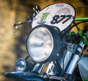 2014 Kawasaki KLR650 Monster Tracker by 7seven Customs