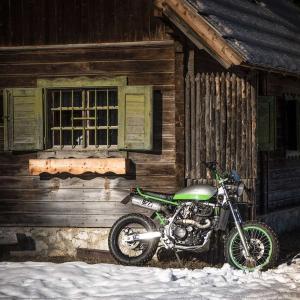 2014 Kawasaki KLR650 Monster Tracker by 7seven Customs