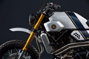 2016 Yamaha XSR700 by Bunker Customs