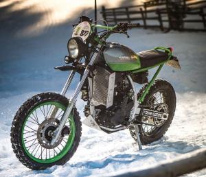 2014 Kawasaki KLR650 Monster Tracker by 7seven Customs