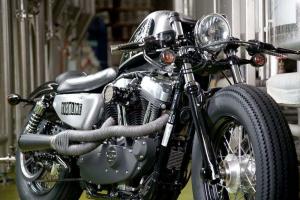 Gasoline: кафебоббер Harley-Davidson Sportster
