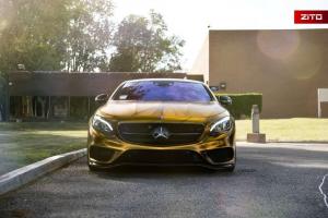 2016 Mercedes-Benz S500 Coupe by Impressive Wrap on Zito Wheels Zito ZS03)