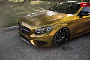 2016 Mercedes-Benz S500 Coupe by Impressive Wrap on Zito Wheels Zito ZS03)
