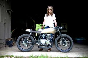 Кастомный кафе-рейсер Honda CB550