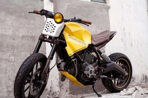 Кастомный мотоцикл Dirty Fellow от мастерской Beautiful Machines