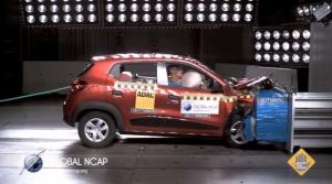 Краш-тест ситикара Renault Kwid для рынка Индии по методике Global NCAP