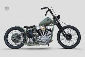 1940 Harley-Davidson Knucklehead by Ehinger Kraftrad
