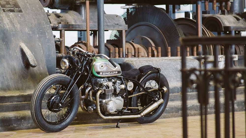 Honda CB550 Zundapp: кастом от Tin Can Customs