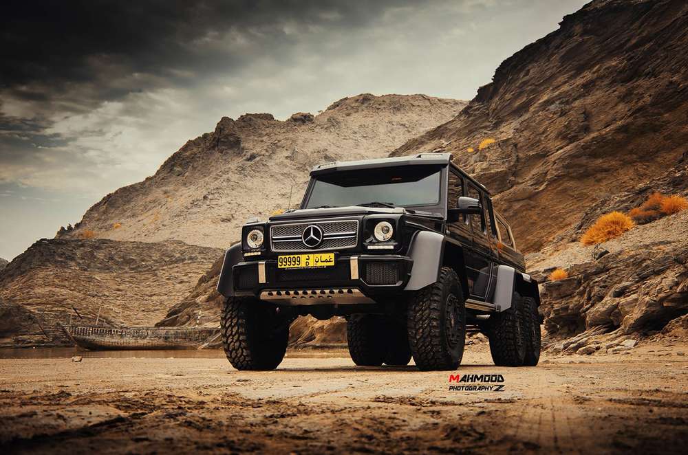 G63 AMG 6x6 покоряет пустыню