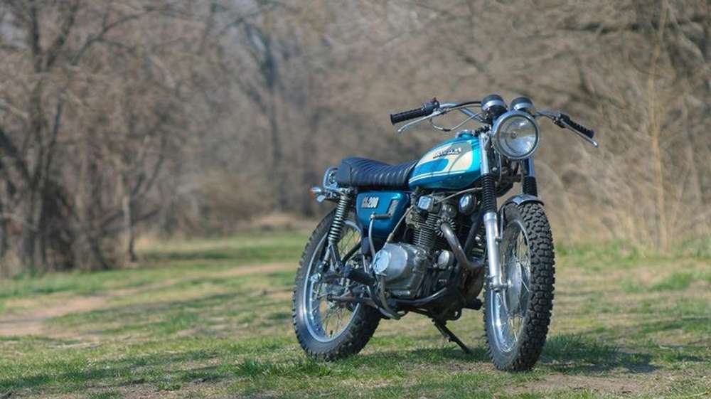 Превращение Honda CL200 1974 года