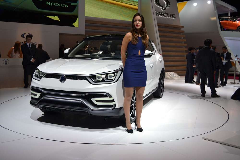 SsangYong в Париже показал версию концепта конкурента Nissan Juke