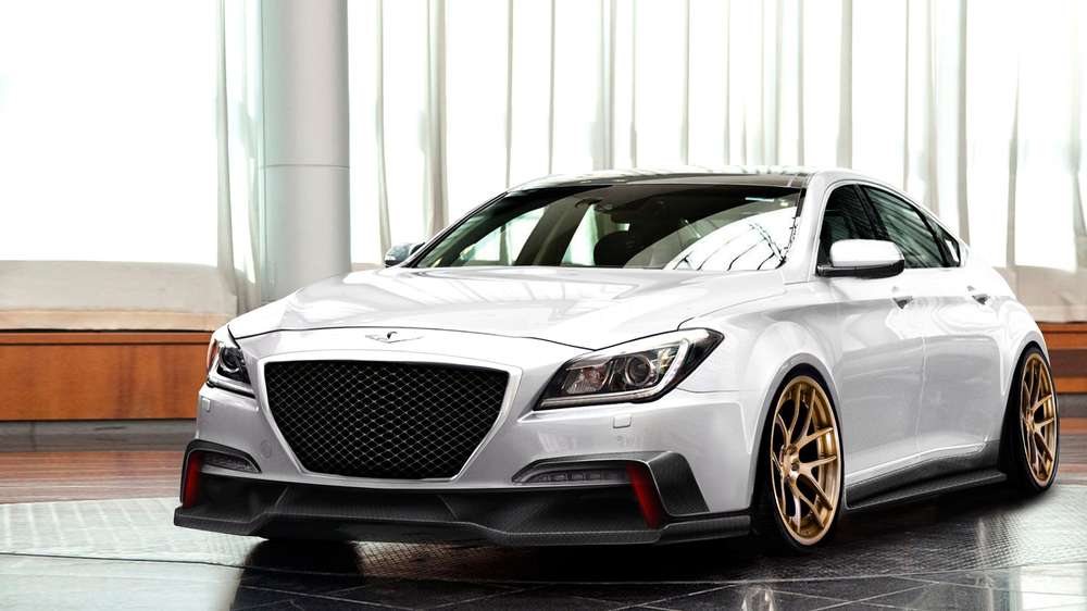Hyundai Genesis догнал по мощности BMW M5
