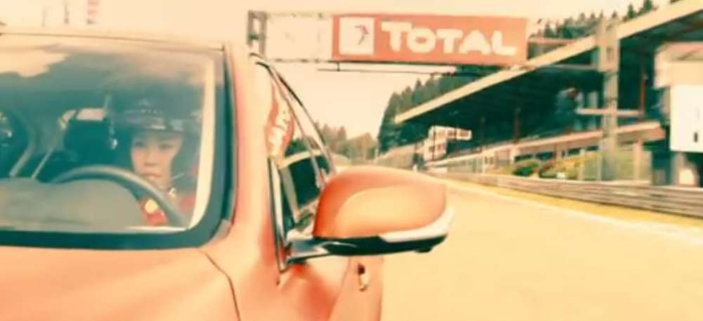 Infiniti Eau Rouge прокатился по треку в рамках тестового заезда