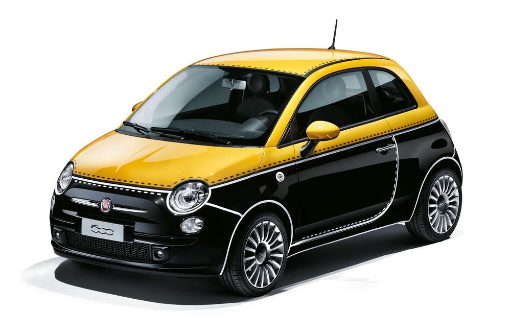 Дизайнерская мини-версия Fiat 500 от кутюр