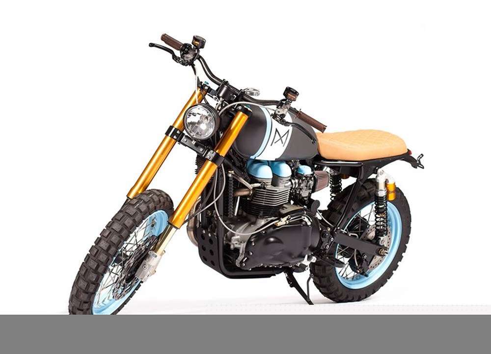 Кастом Triumph Bonneville – проект El Carmen
