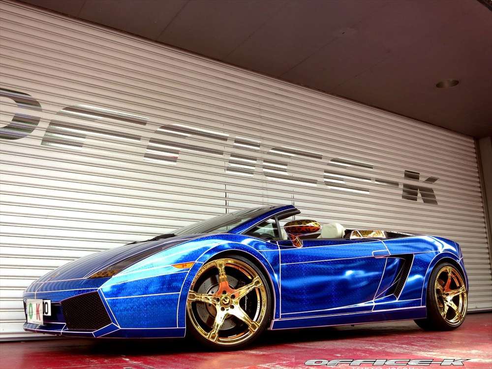 В Office-K представили экслюзивный проект тюнинга Lamborghini Gallardo Spyder