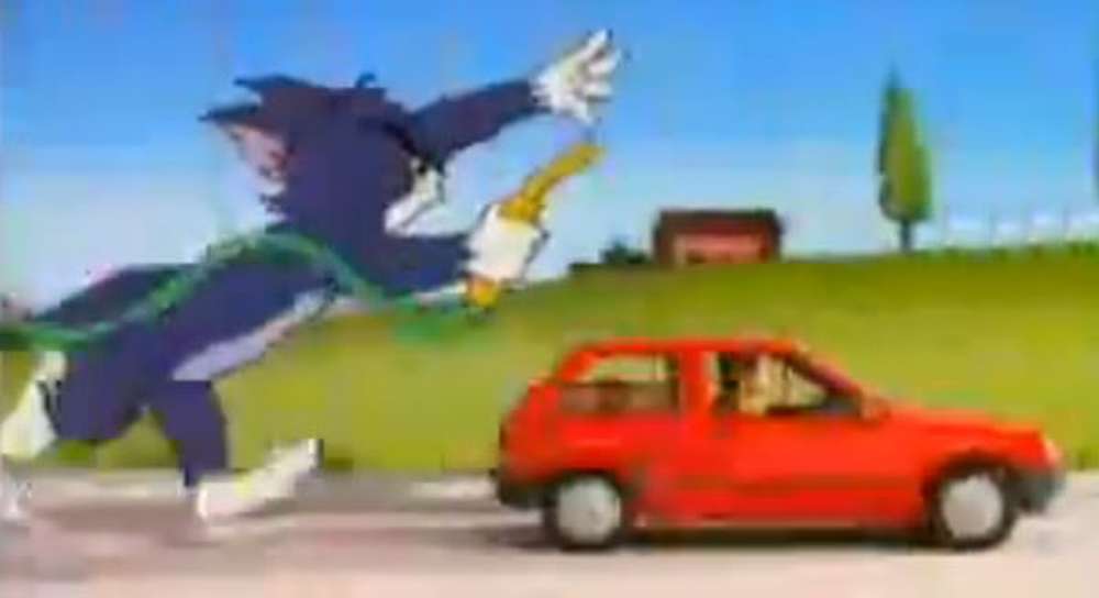 Новый Opel Corsa рекламирует… кошка