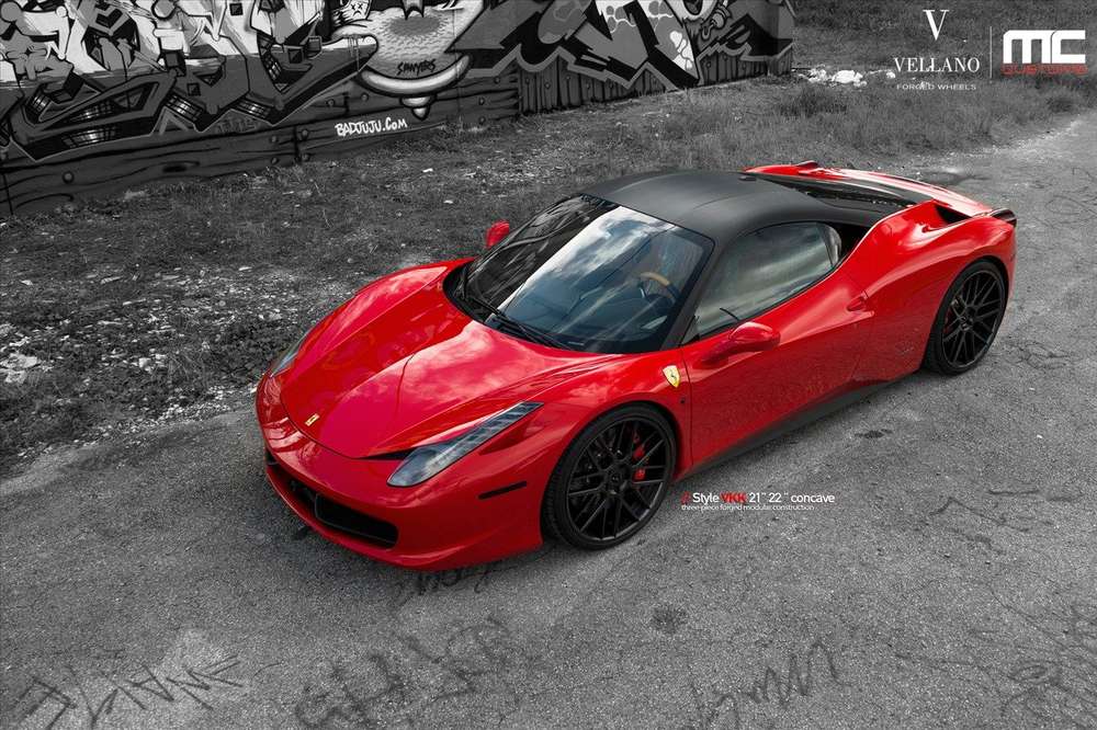 MC Customs тюнинговали суперкар Ferrari 458 Italia