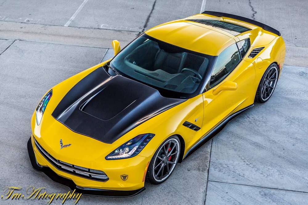 Спортивный Chevrolet C7 Corvette Stingray от TruFiber