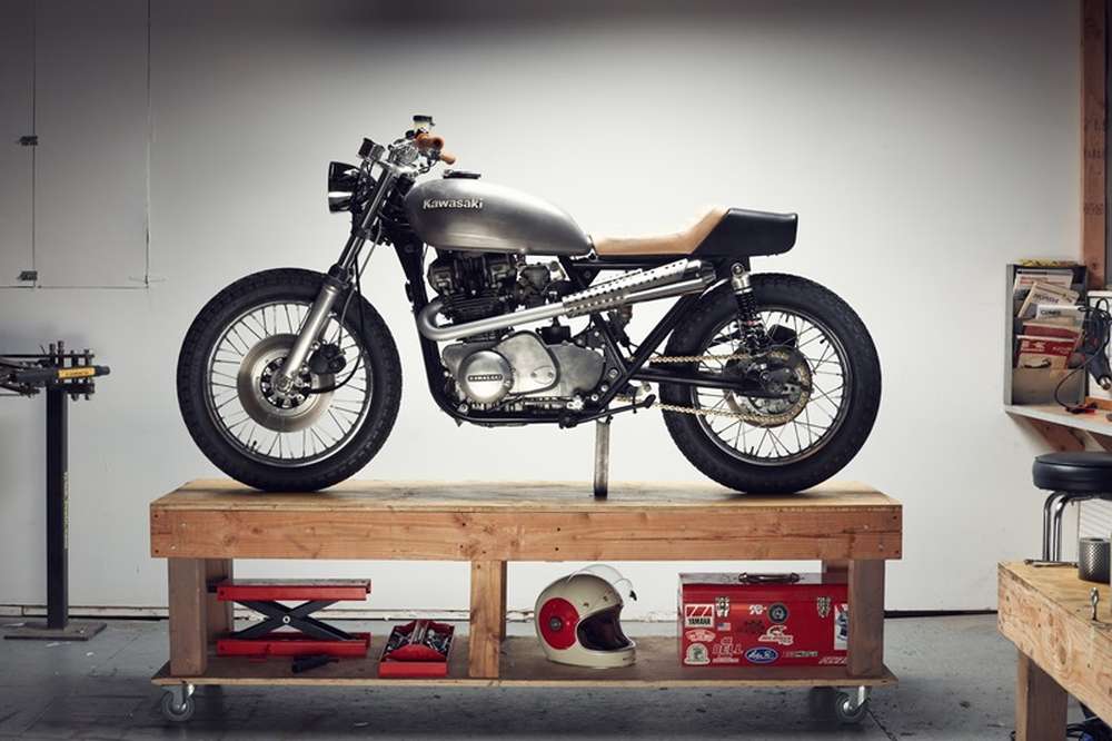 Kawasaki KZ750 - первый кастом-проект Чада Ходжа