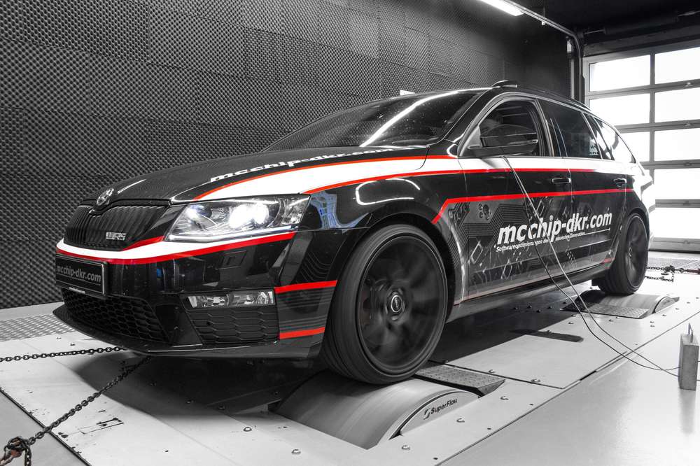 Skoda Octavia Combi vRS от ателье McChip-DKR