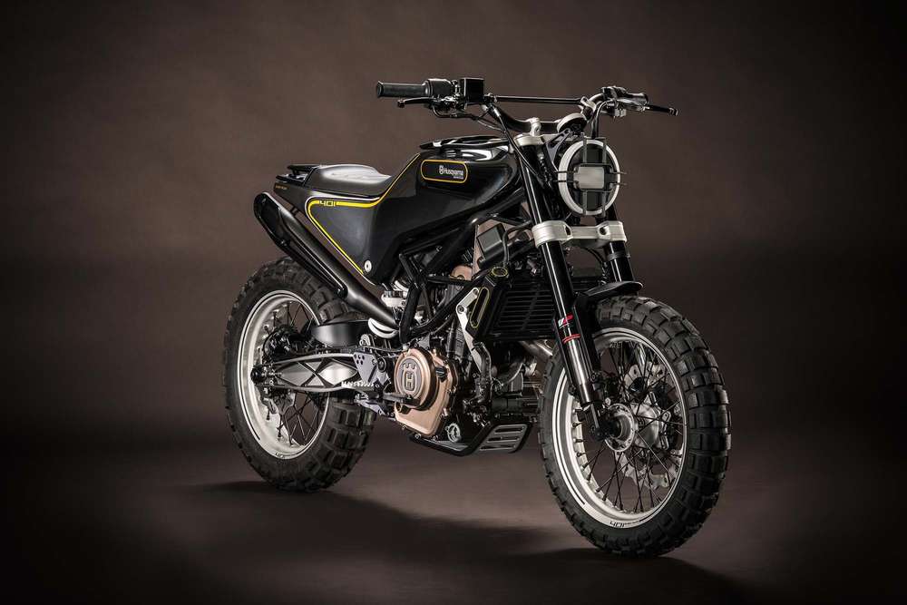 Husqvarna 401 Svartpilen: новый скрэмблер-концеп