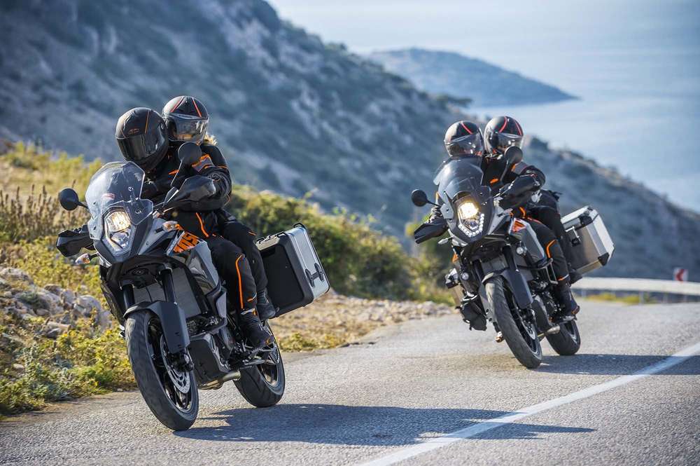 KTM Adventure на бездорожье