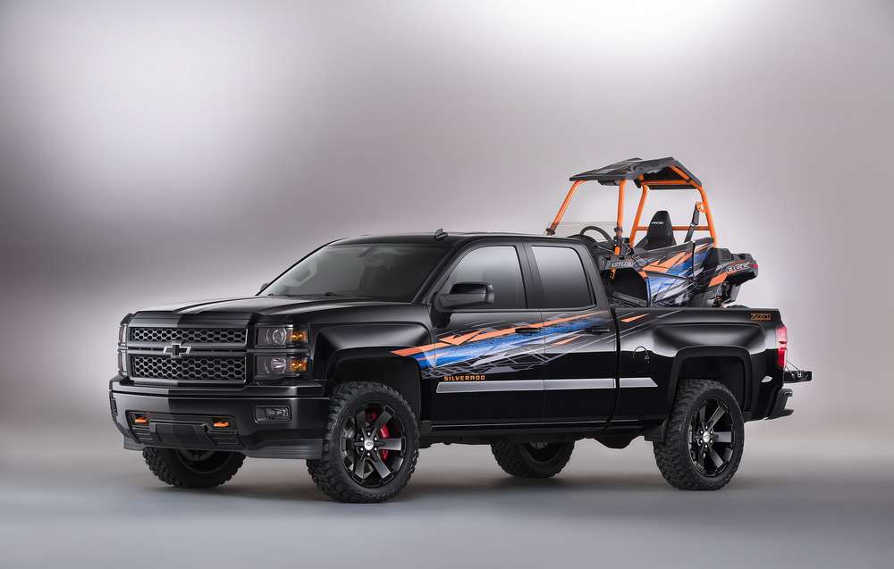 На автошоу SEMA Chevrolet показала концепт Silverado Polaris ACE+