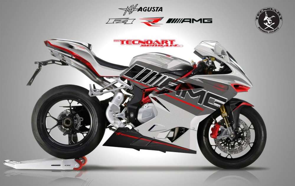 Концепт MV Agusta F4 RR AMG от Tecnoart Sersan
