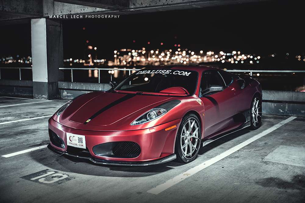 Тюнингованное Ferrari F430 поучаствовало в фотосете