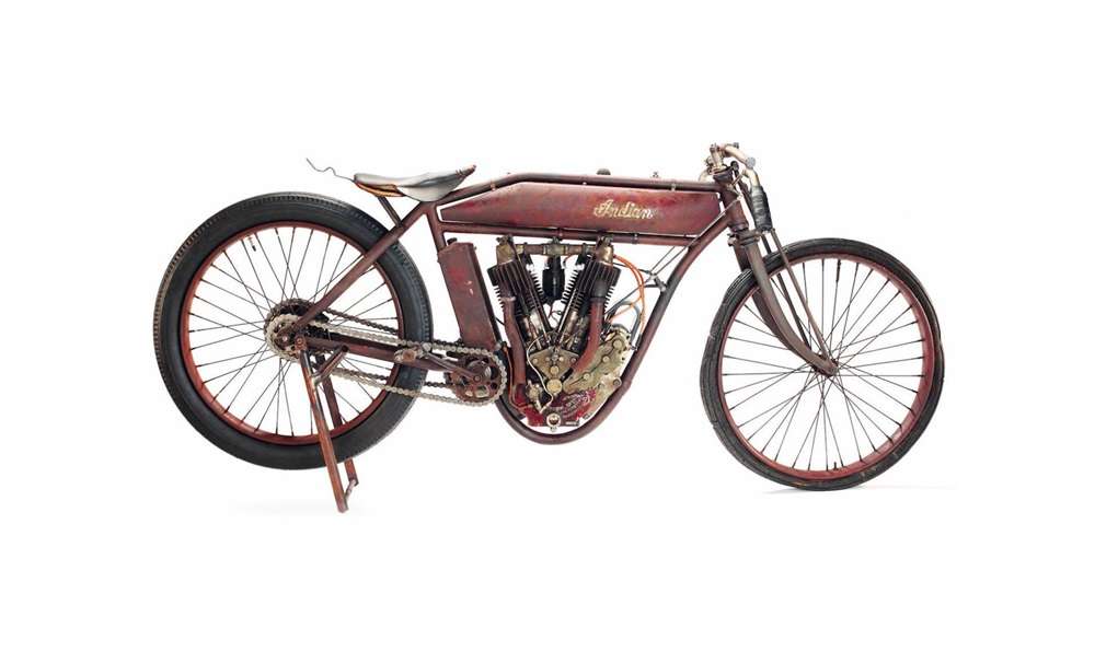 В Лас-Вегасе с молотка уйдет старинный мотоцикл Indian Board Tracker 1912