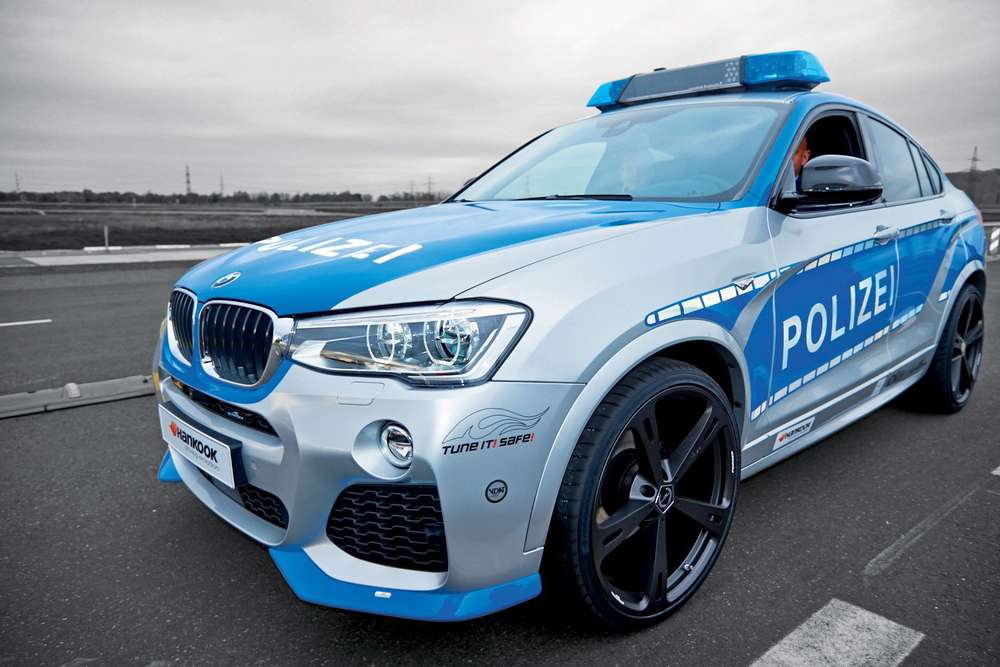 BMW m5 Polizei