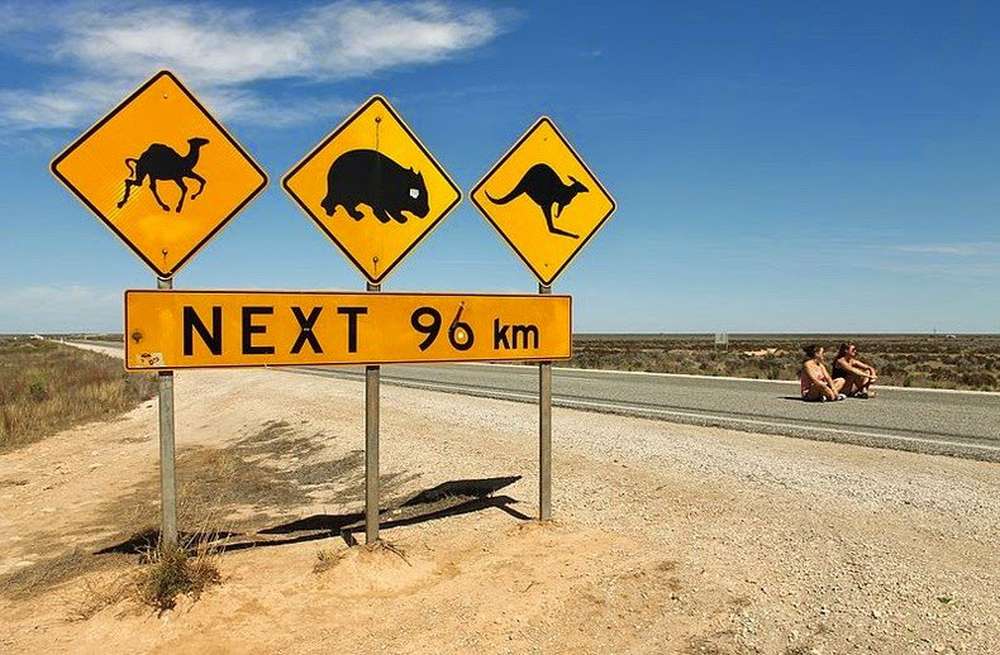 Шоссе Eyre Highway – самый длинный прямой участок дороги мира