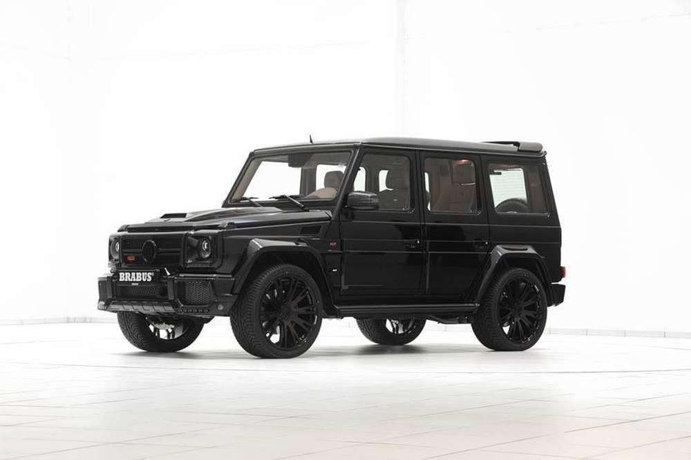 Чёрный цвет всегда в моде: Brabus Mercedes G63 Widestar All Black