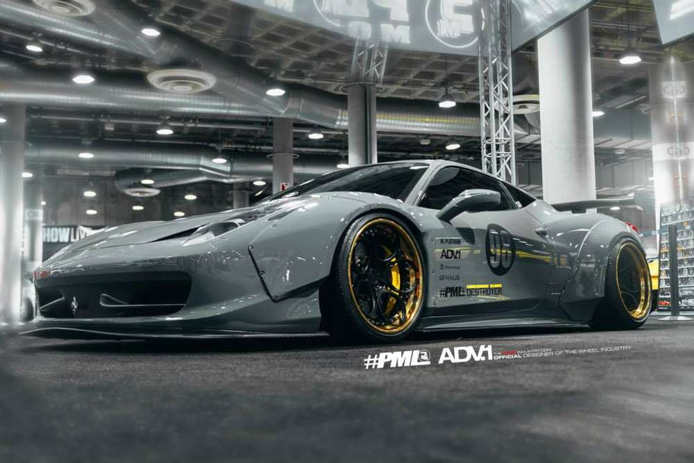 Platinum Motorsport оснастили Ferrari 458 Italia обвесом Liberty Walk