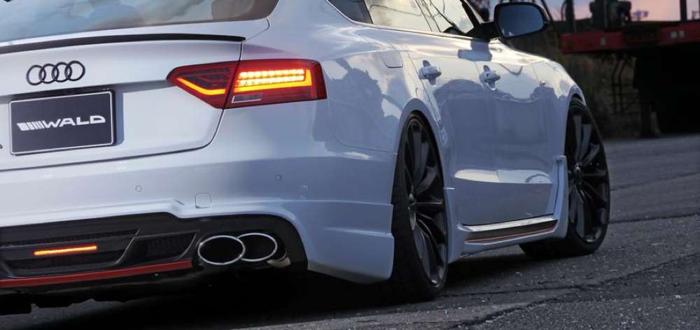 Спойлер Audi a5 b9 Sportback