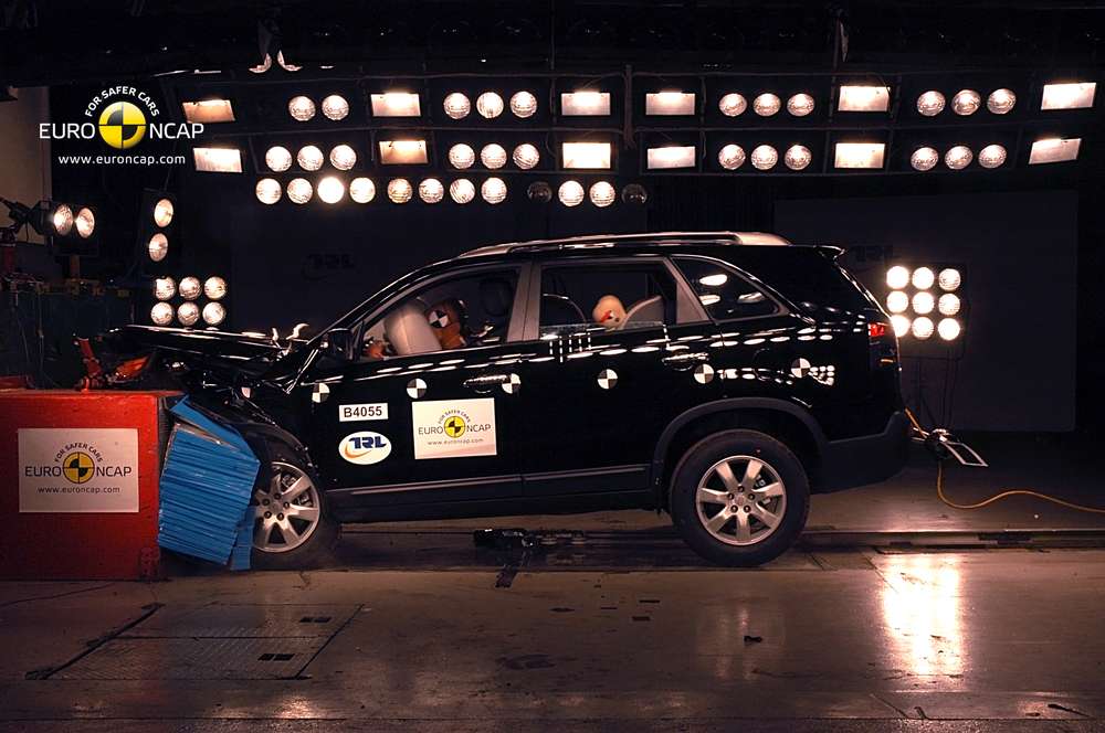 Высший бал безопасности для Kia