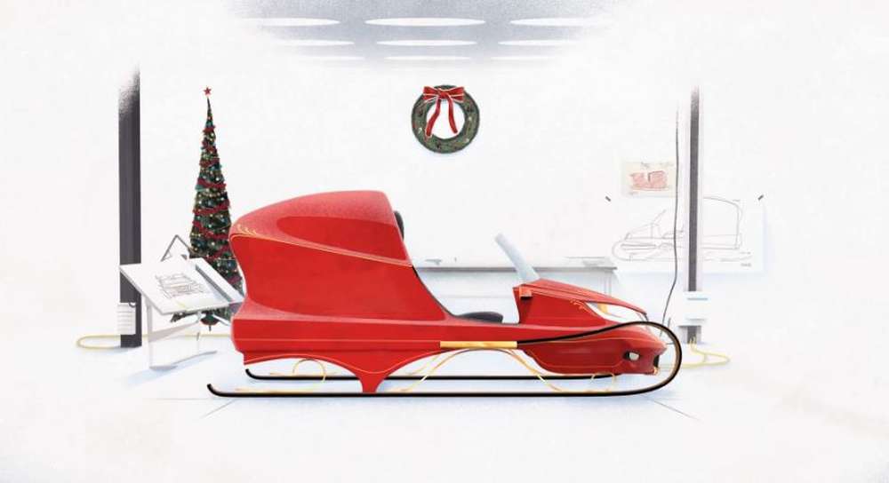 Honda: новые сани для Санты