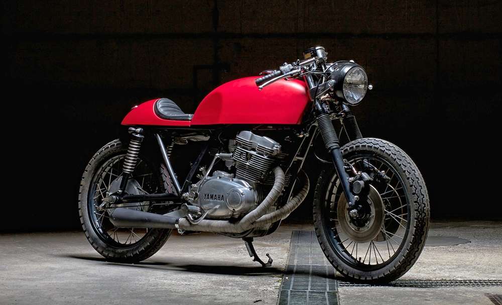 Yamaha TX500 1974 стала основой для кафе рейсера от Sartorine Meccaniche