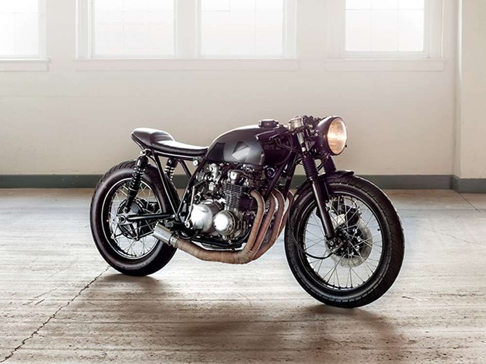 Honda CB550K 1978: кафе рейсер от KickMoto