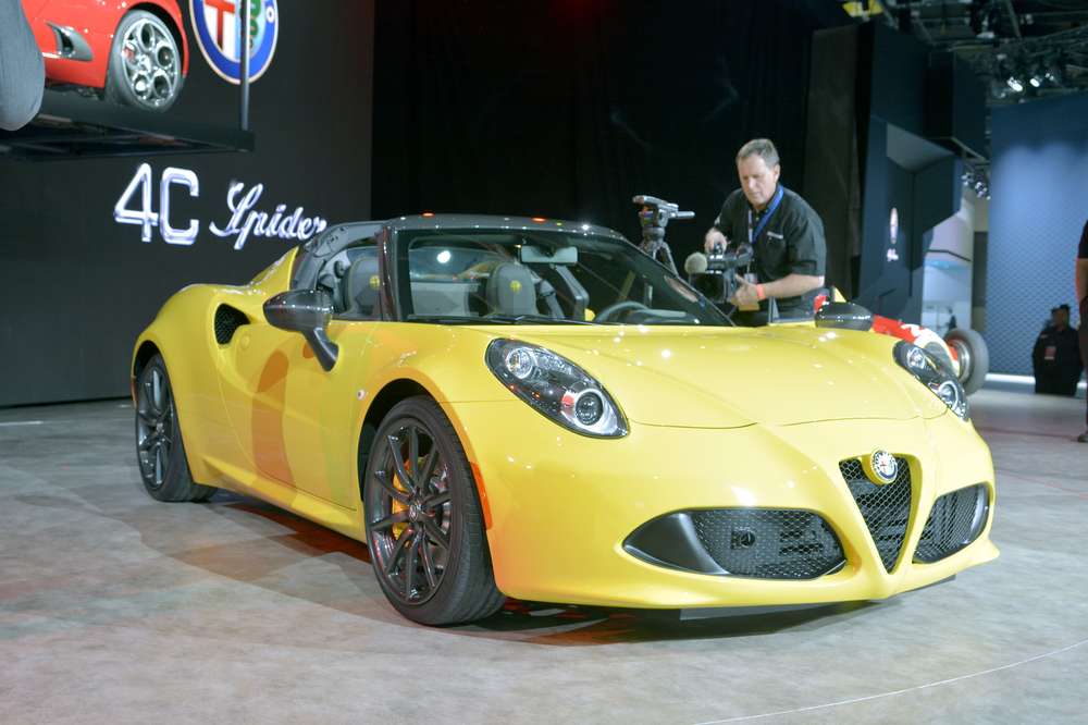 4С Spider от Alfa Romeo станет одним из самых красивых автомобилей мира