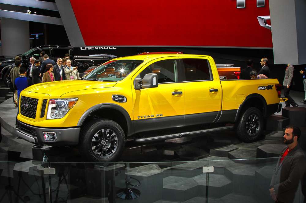 Nissan показал в Детройте большой пикап Titan для США