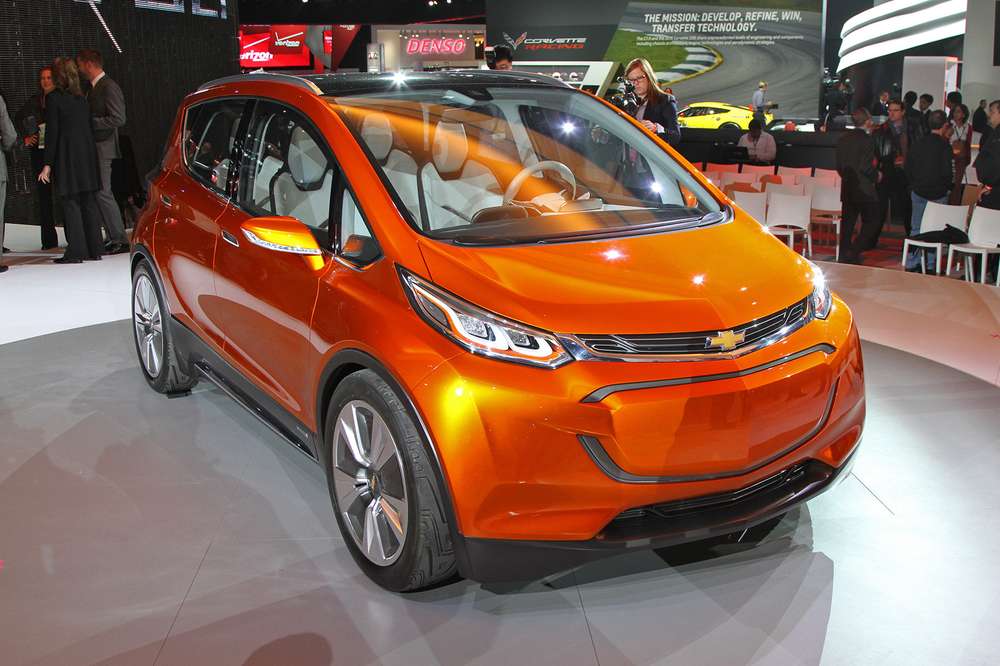 На автошоу в Детройте Chevrolet привез Bolt