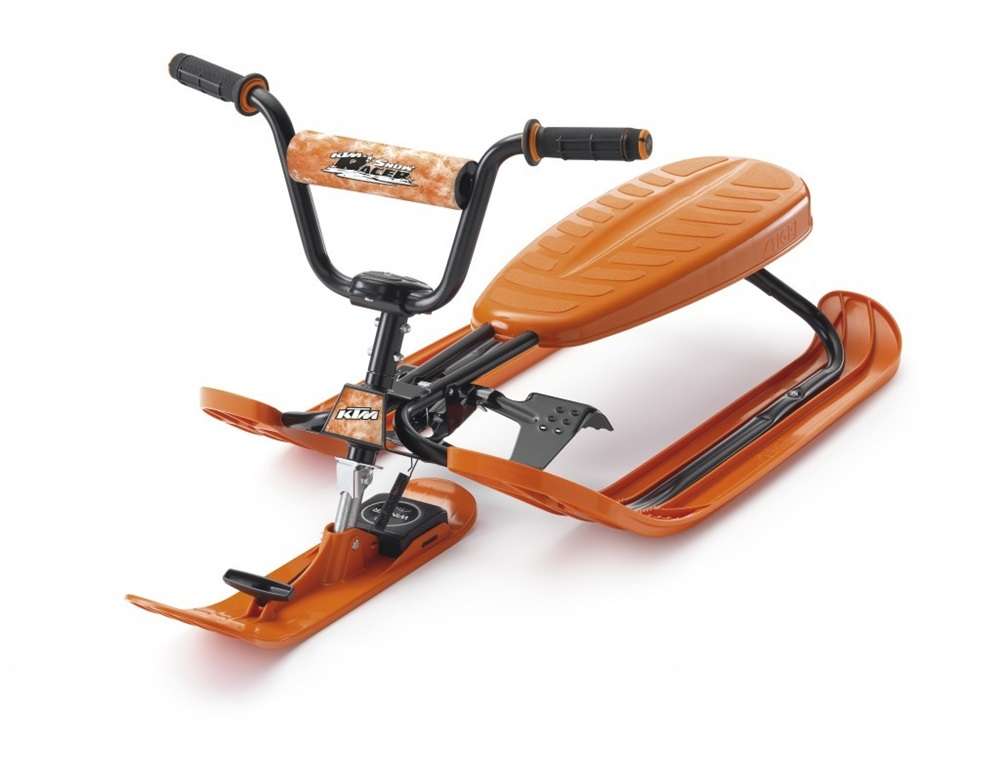 Радость малышам предоставят новые детские санки KTM SX Pro