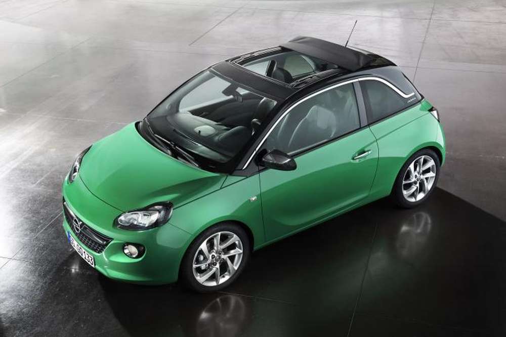 Opel Adam обзаведется сдвижной крышей