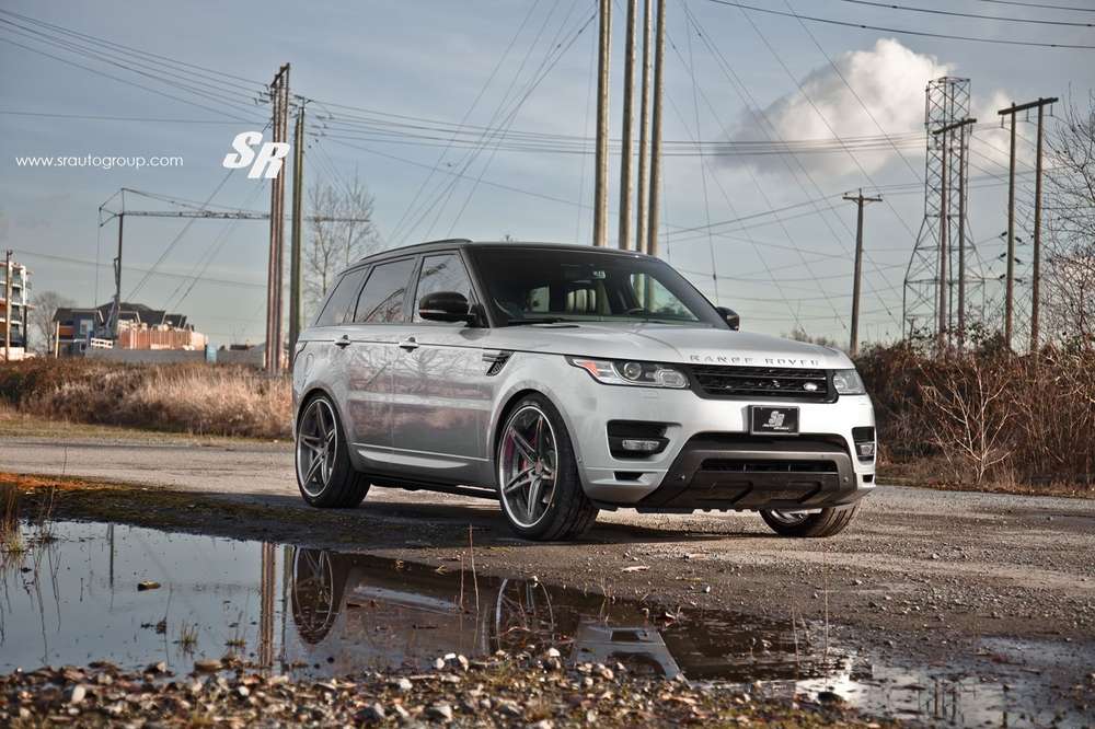 Антрацитовый Range Rover Sport от SR Auto Group